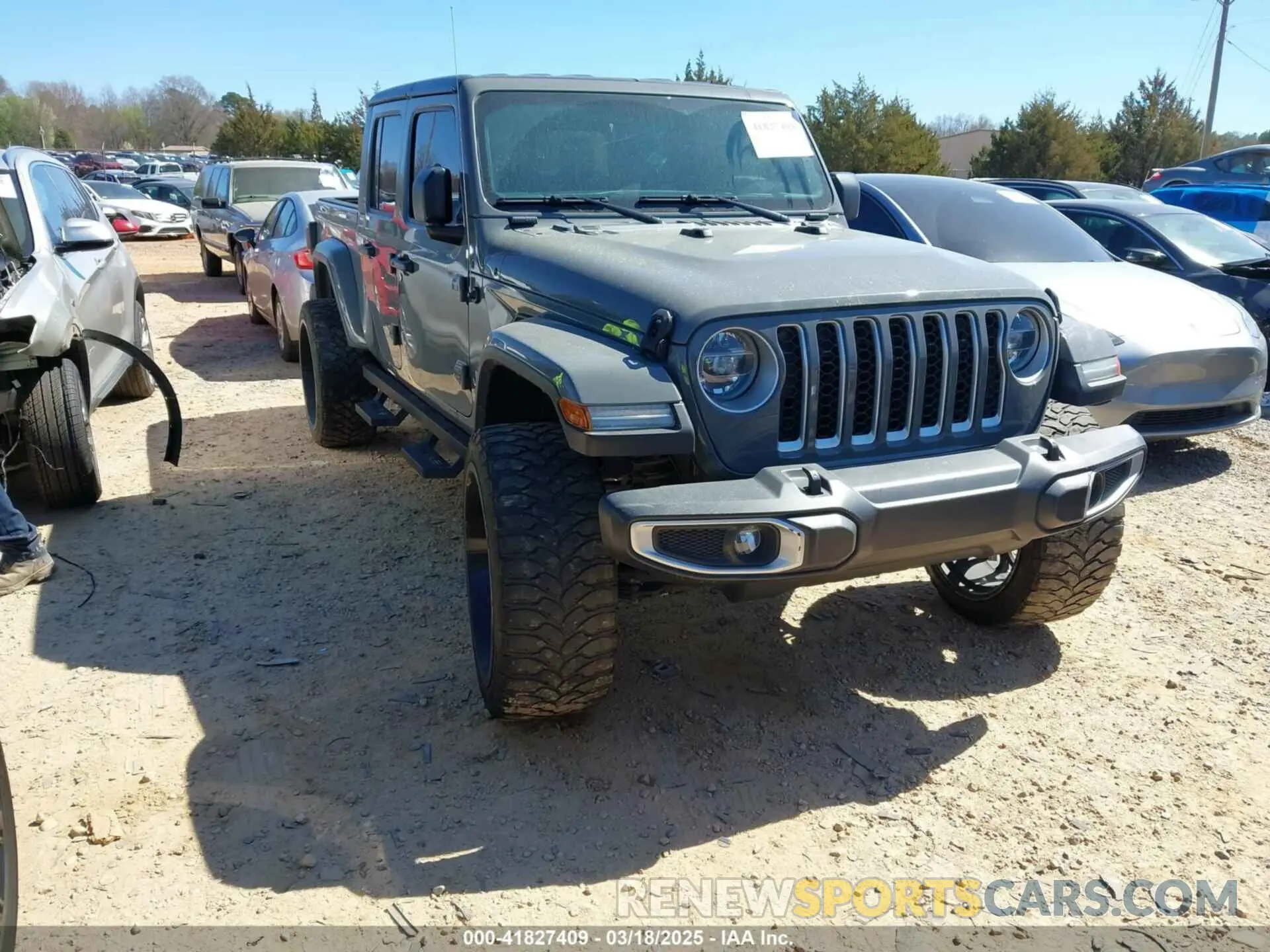 1 Photograph of a damaged car 1C6HJTFG4LL143369 JEEP GLADIATOR 2020