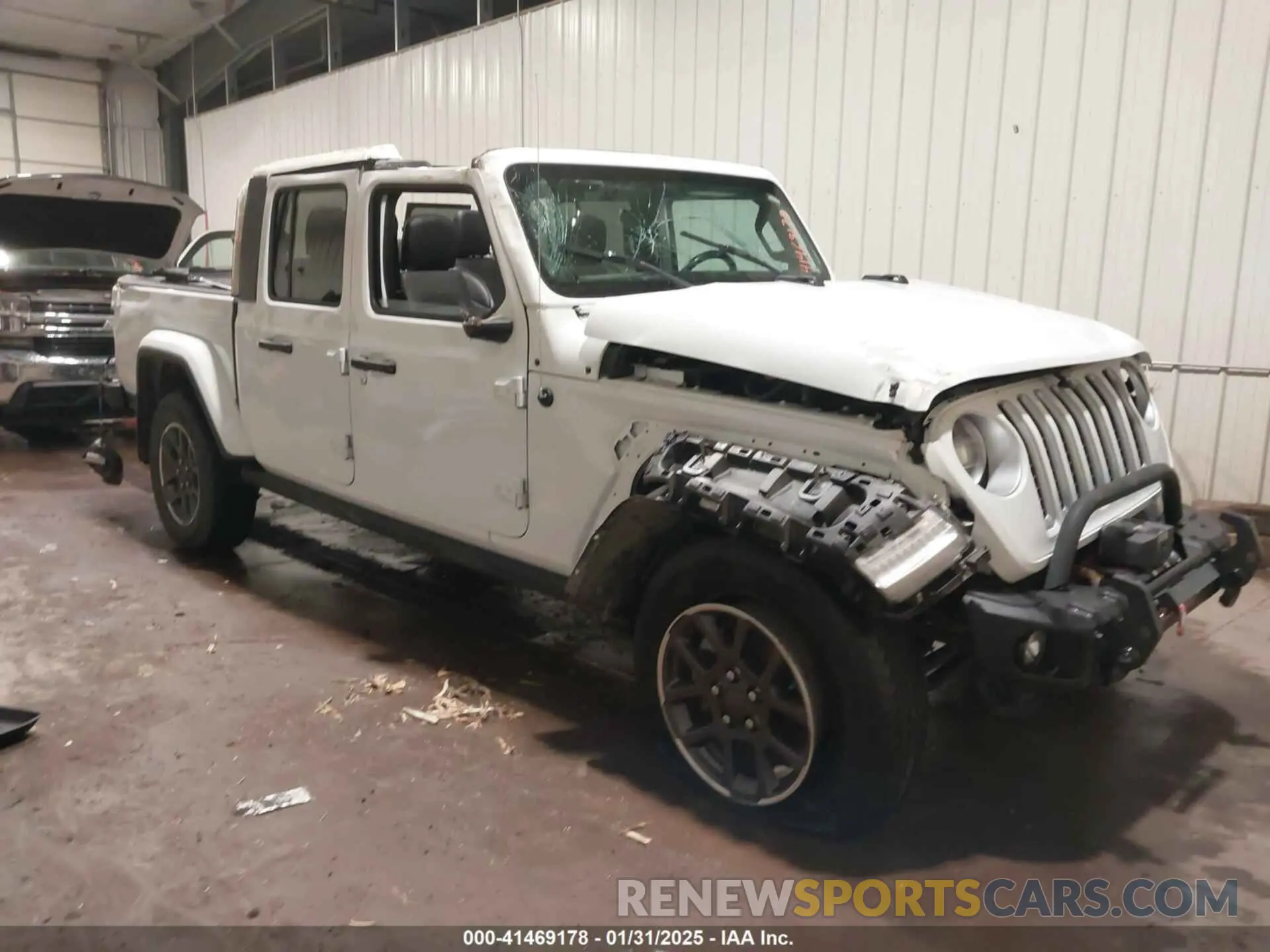 1 Photograph of a damaged car 1C6HJTFG4LL195293 JEEP GLADIATOR 2020