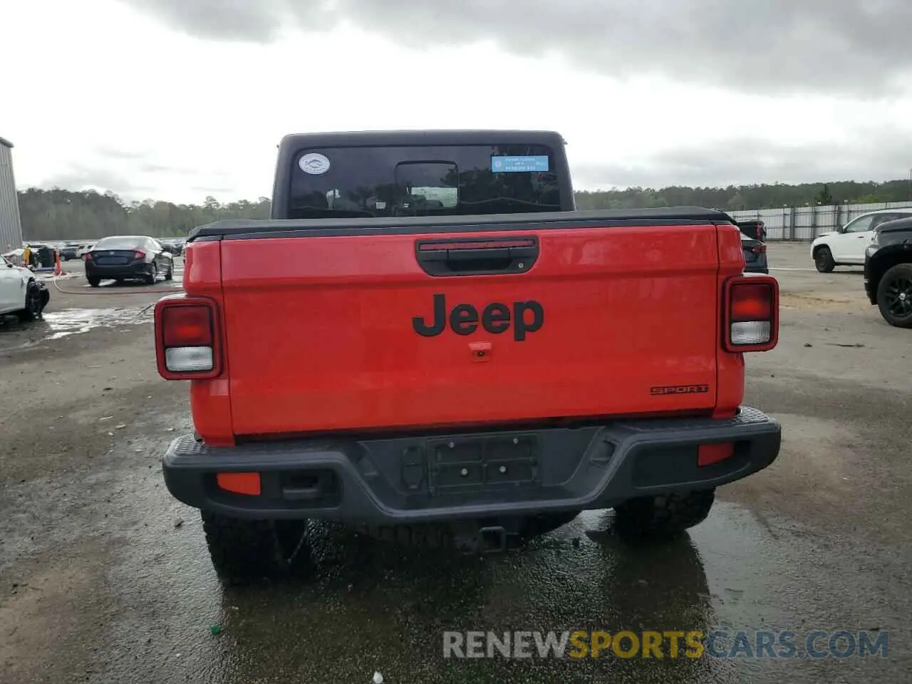 6 Фотография поврежденного автомобиля 1C6JJTAG0LL120096 JEEP GLADIATOR 2020