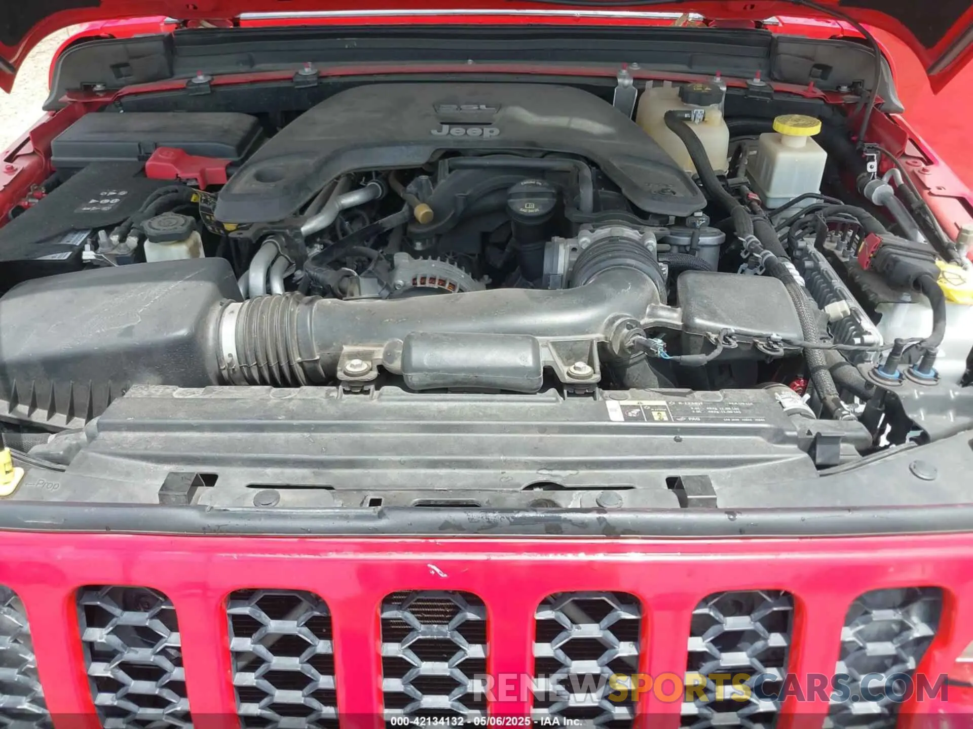 10 Photograph of a damaged car 1C6JJTAG1LL108622 JEEP GLADIATOR 2020
