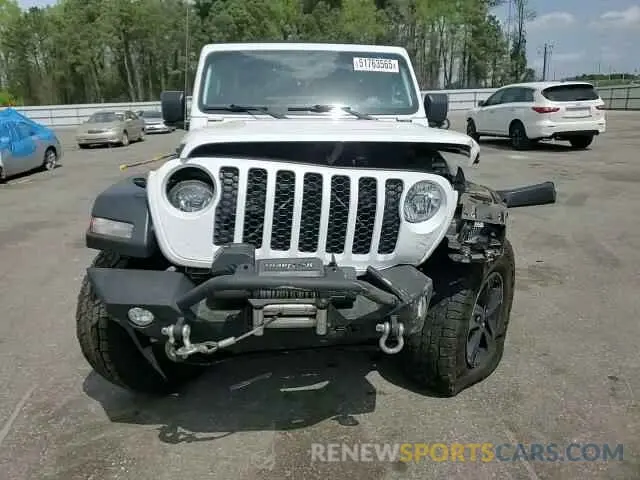 10 Фотография поврежденного автомобиля 1C6JJTAG3LL136633 JEEP GLADIATOR 2020