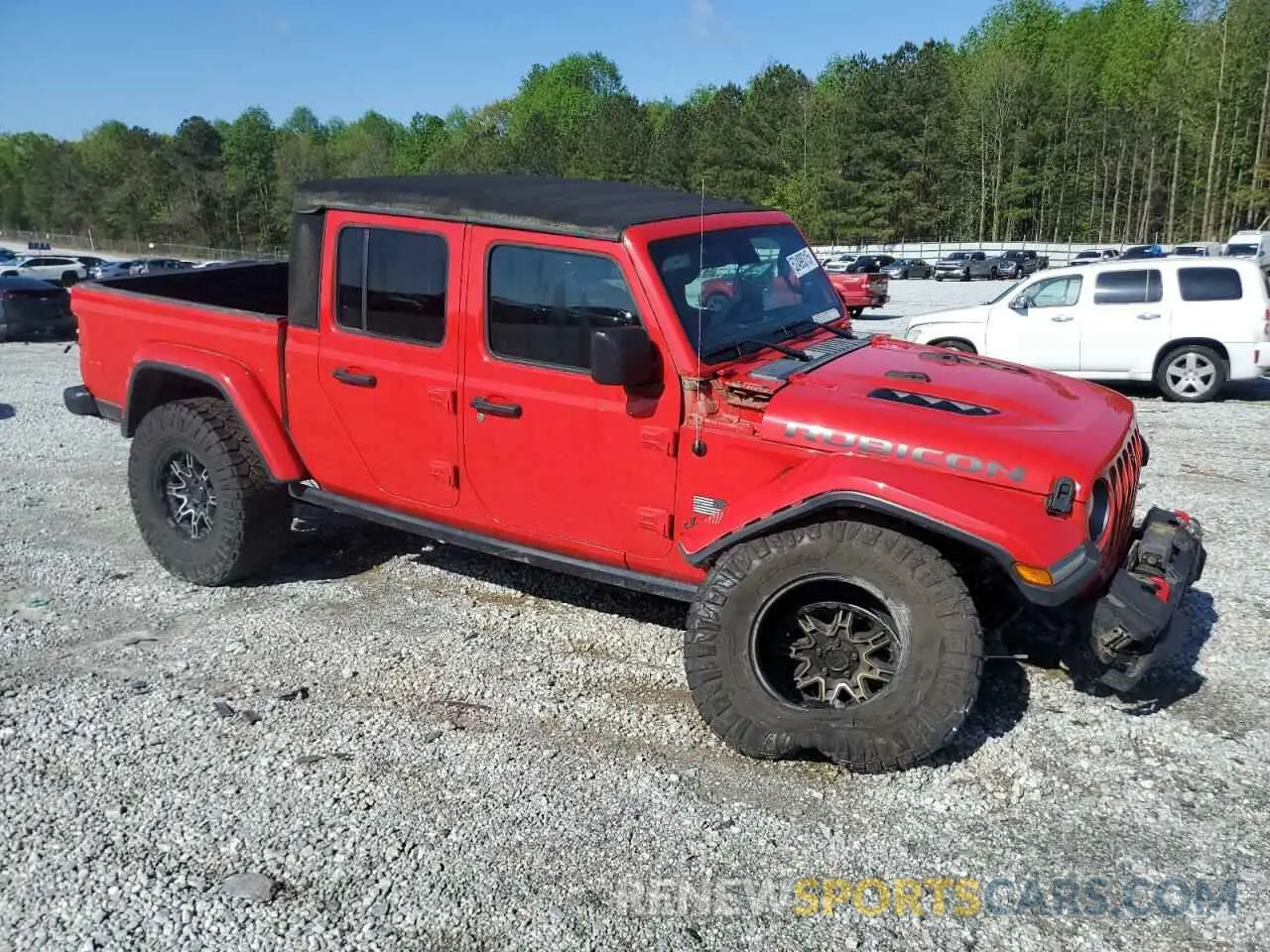 4 Фотография поврежденного автомобиля 1C6JJTBG0LL136507 JEEP GLADIATOR 2020