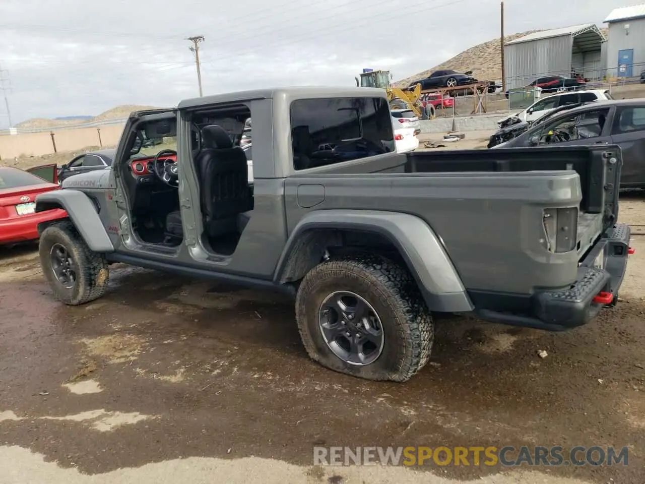 2 Фотография поврежденного автомобиля 1C6JJTBG0LL168681 JEEP GLADIATOR 2020