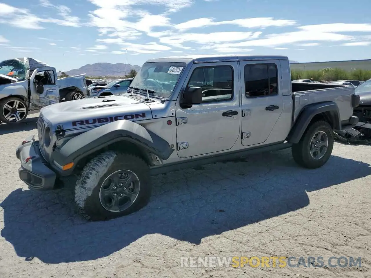 1 Photograph of a damaged car 1C6JJTBG3LL102061 JEEP GLADIATOR 2020