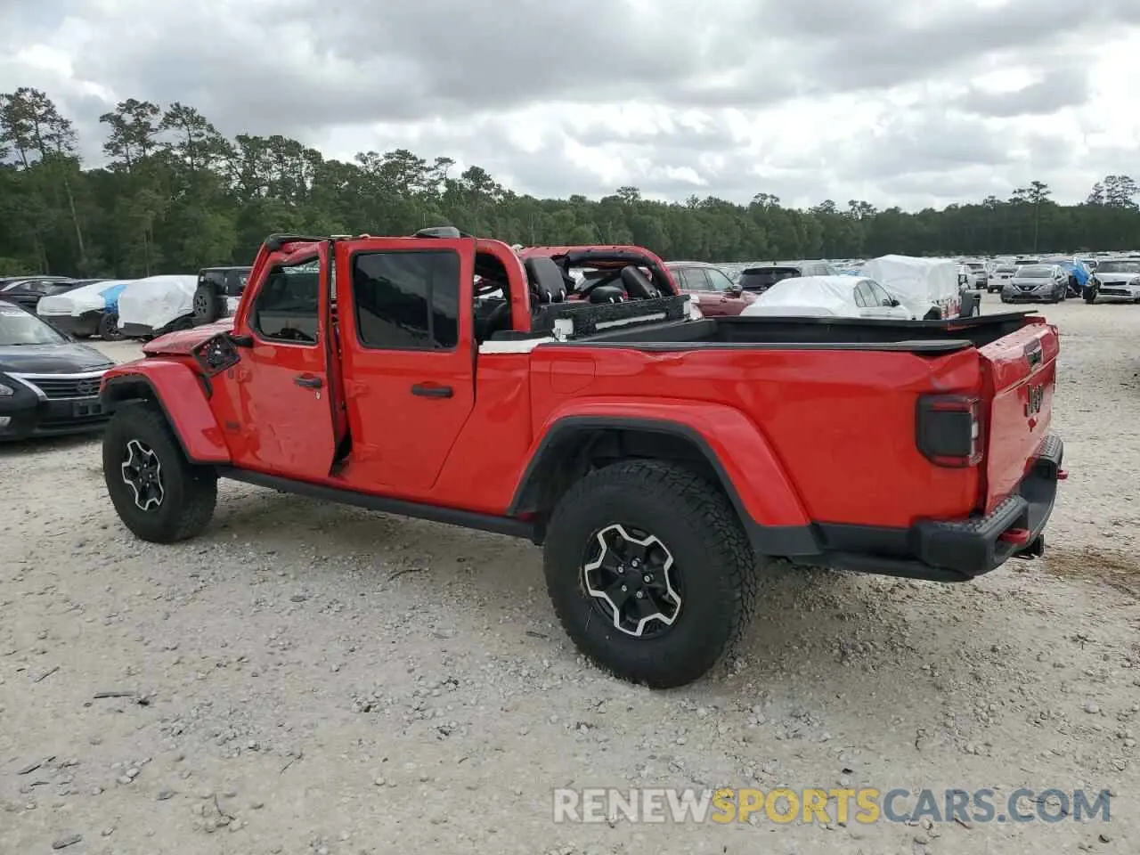 2 Photograph of a damaged car 1C6JJTBG4LL167159 JEEP GLADIATOR 2020