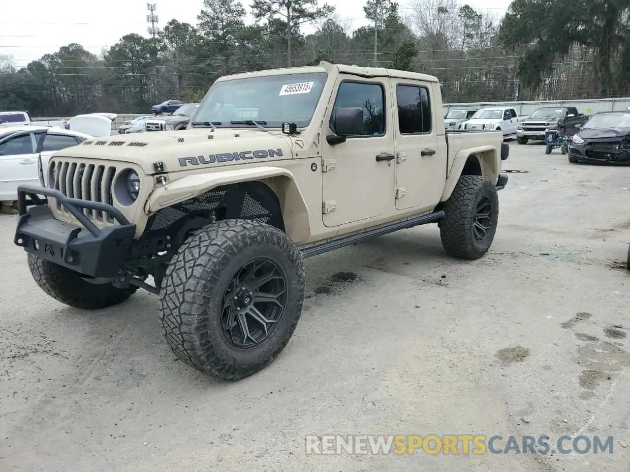 1 Photograph of a damaged car 1C6JJTBG5LL161824 JEEP GLADIATOR 2020