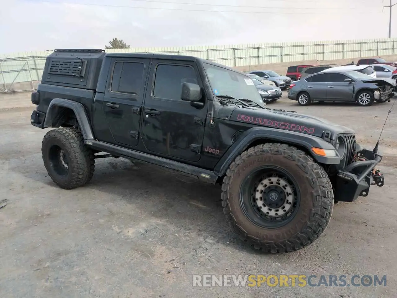 4 Photograph of a damaged car 1C6JJTBG6LL117900 JEEP GLADIATOR 2020