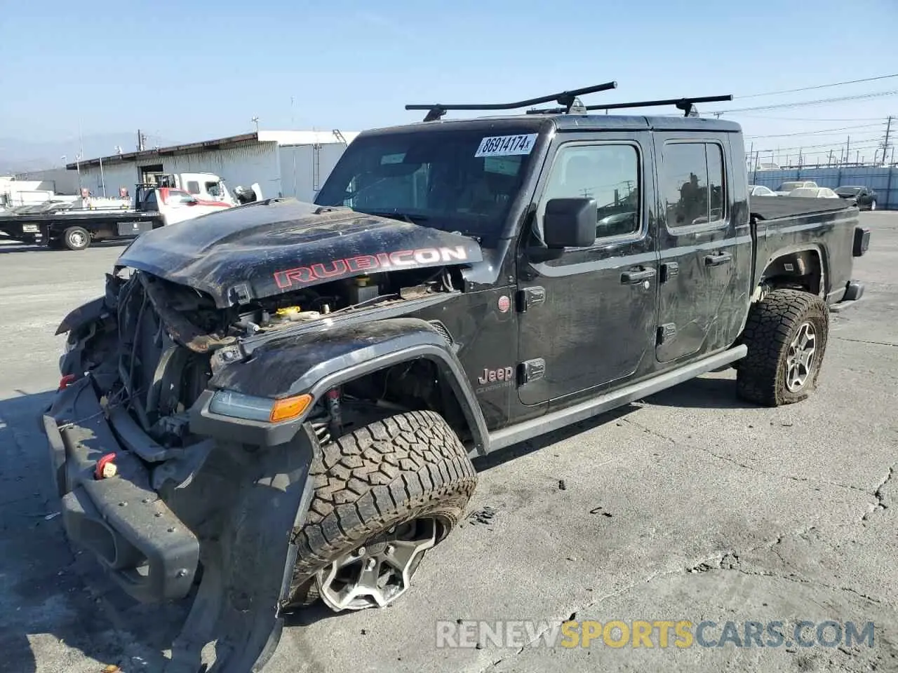 1 Фотография поврежденного автомобиля 1C6JJTBG8LL101214 JEEP GLADIATOR 2020