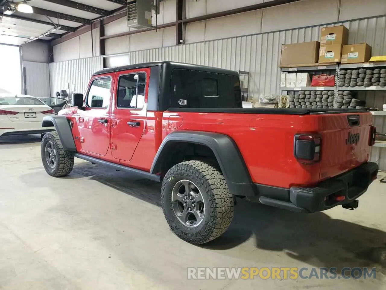 2 Photograph of a damaged car 1C6JJTBG8LL155550 JEEP GLADIATOR 2020