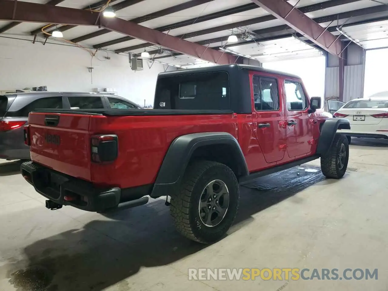 3 Photograph of a damaged car 1C6JJTBG8LL155550 JEEP GLADIATOR 2020