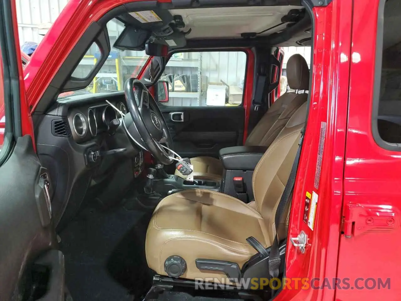 7 Photograph of a damaged car 1C6JJTBG8LL155550 JEEP GLADIATOR 2020