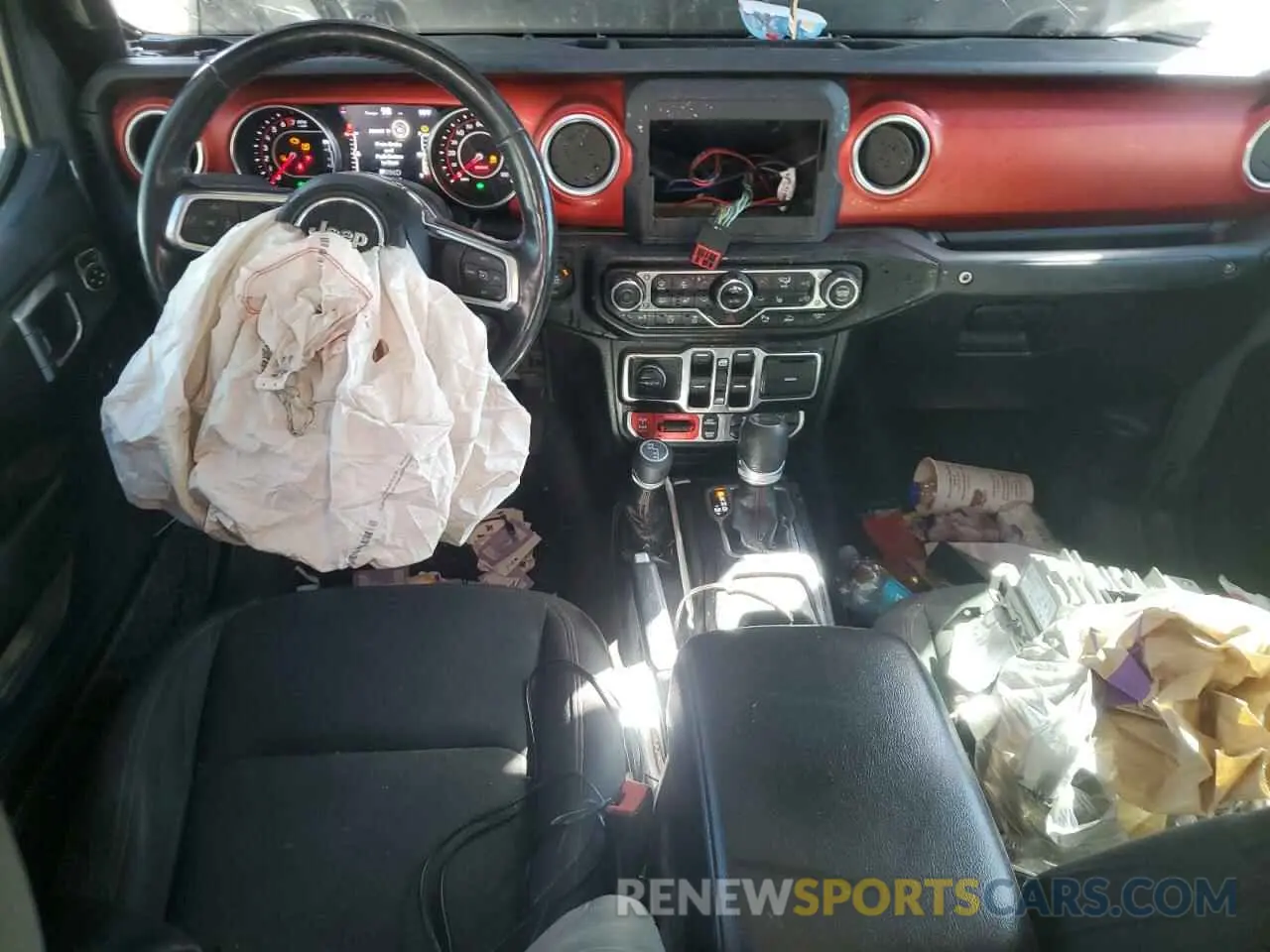 8 Фотография поврежденного автомобиля 1C6JJTBG9LL163270 JEEP GLADIATOR 2020