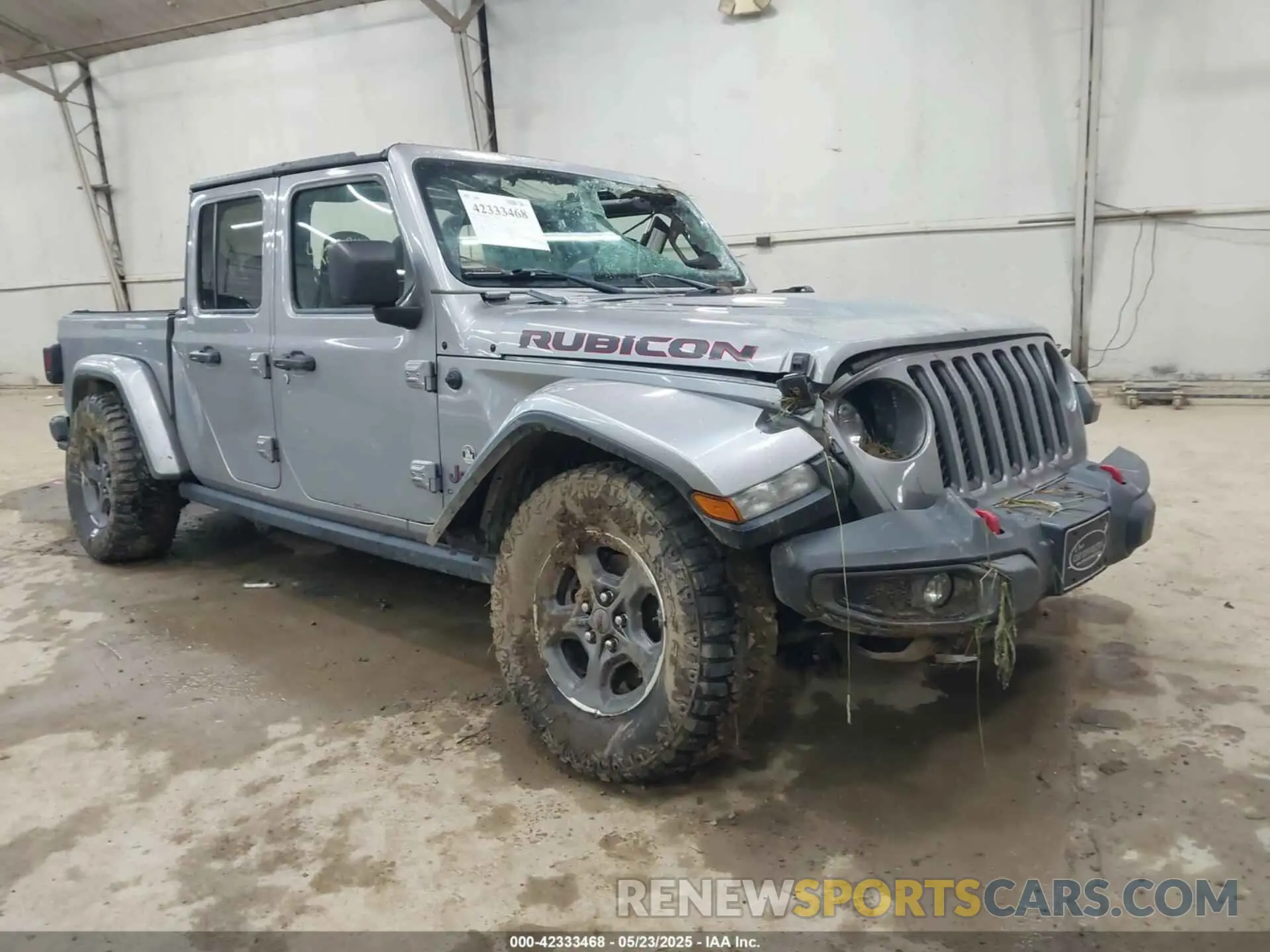 1 Photograph of a damaged car 1C6JJTBGXLL136627 JEEP GLADIATOR 2020