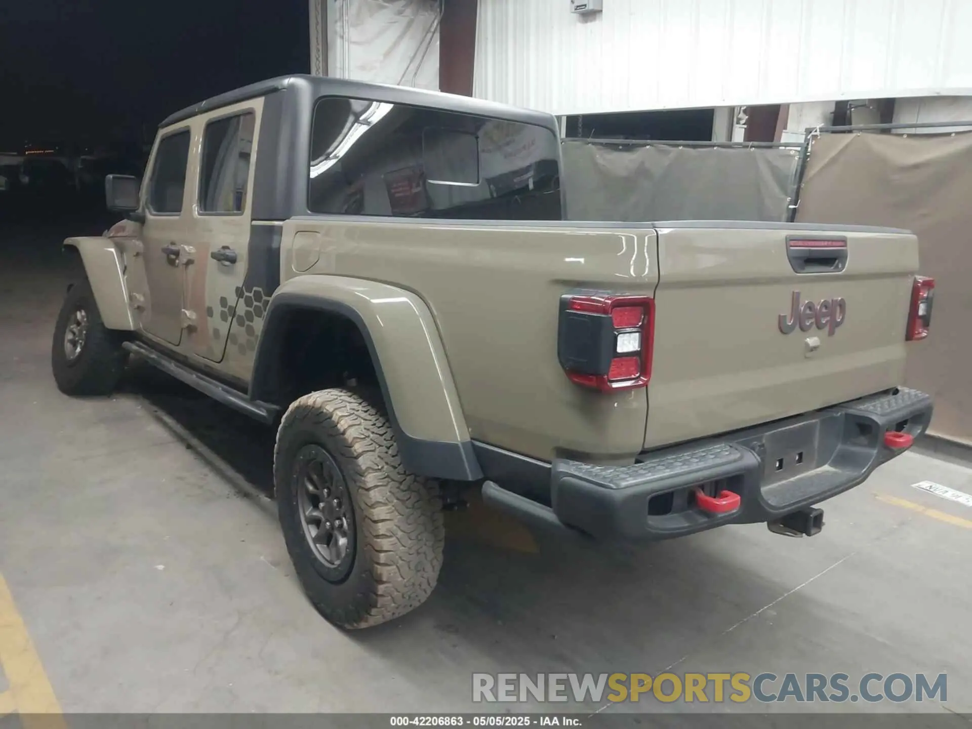 3 Фотография поврежденного автомобиля 1C6JJTBGXLL178893 JEEP GLADIATOR 2020
