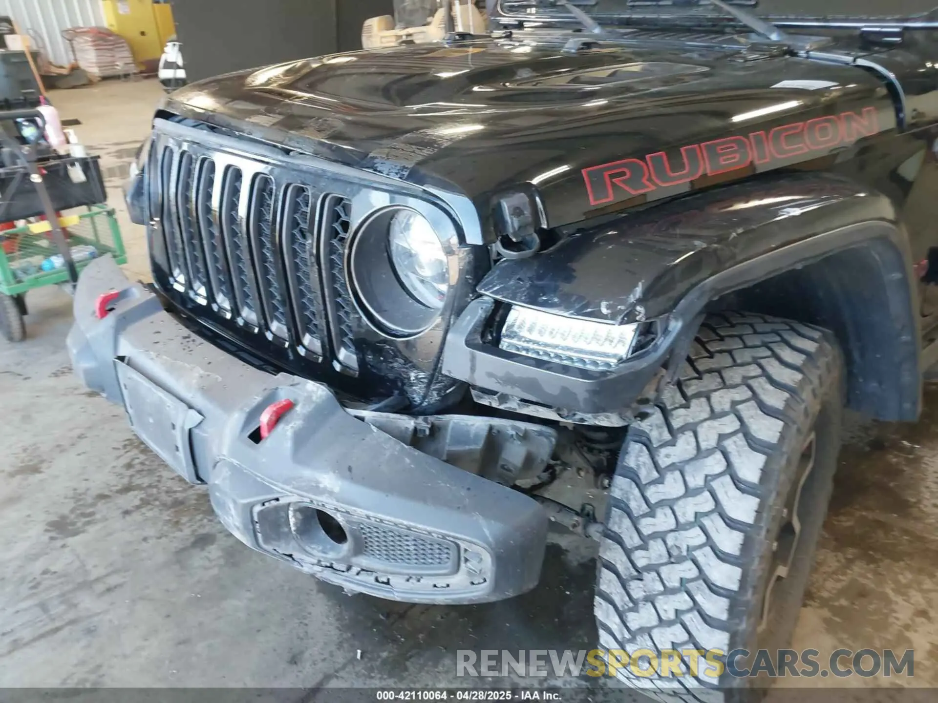 6 Фотография поврежденного автомобиля 1C6JJTBGXLL214419 JEEP GLADIATOR 2020