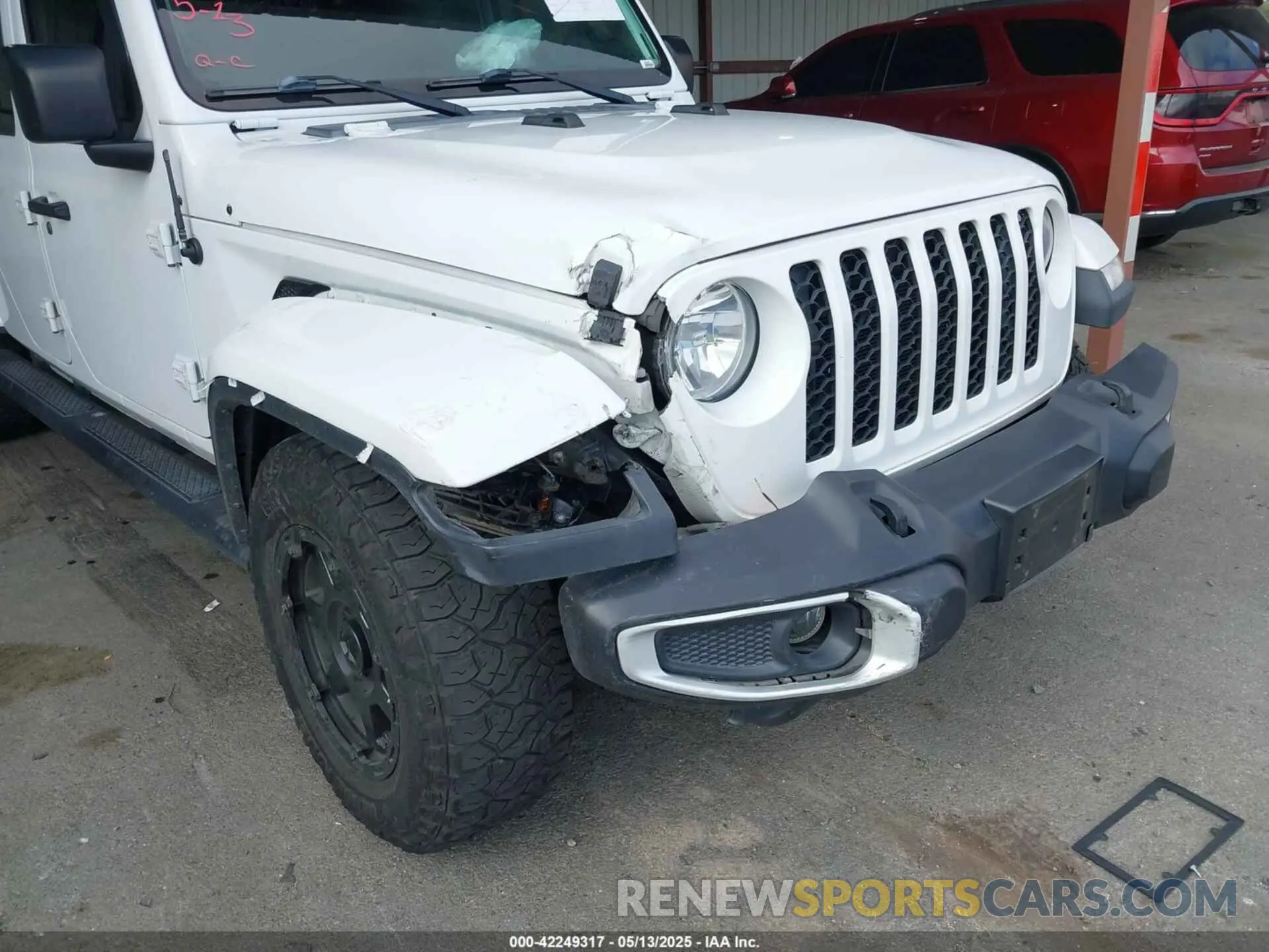 6 Photograph of a damaged car 1C6HJTAG0ML505674 JEEP GLADIATOR 2021