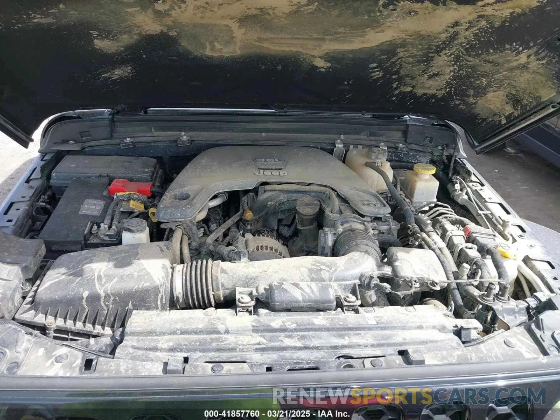 10 Photograph of a damaged car 1C6HJTAG0ML614832 JEEP GLADIATOR 2021