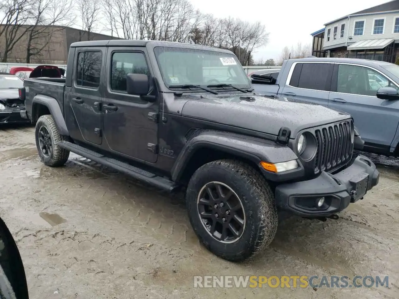 4 Photograph of a damaged car 1C6HJTAG1ML519776 JEEP GLADIATOR 2021