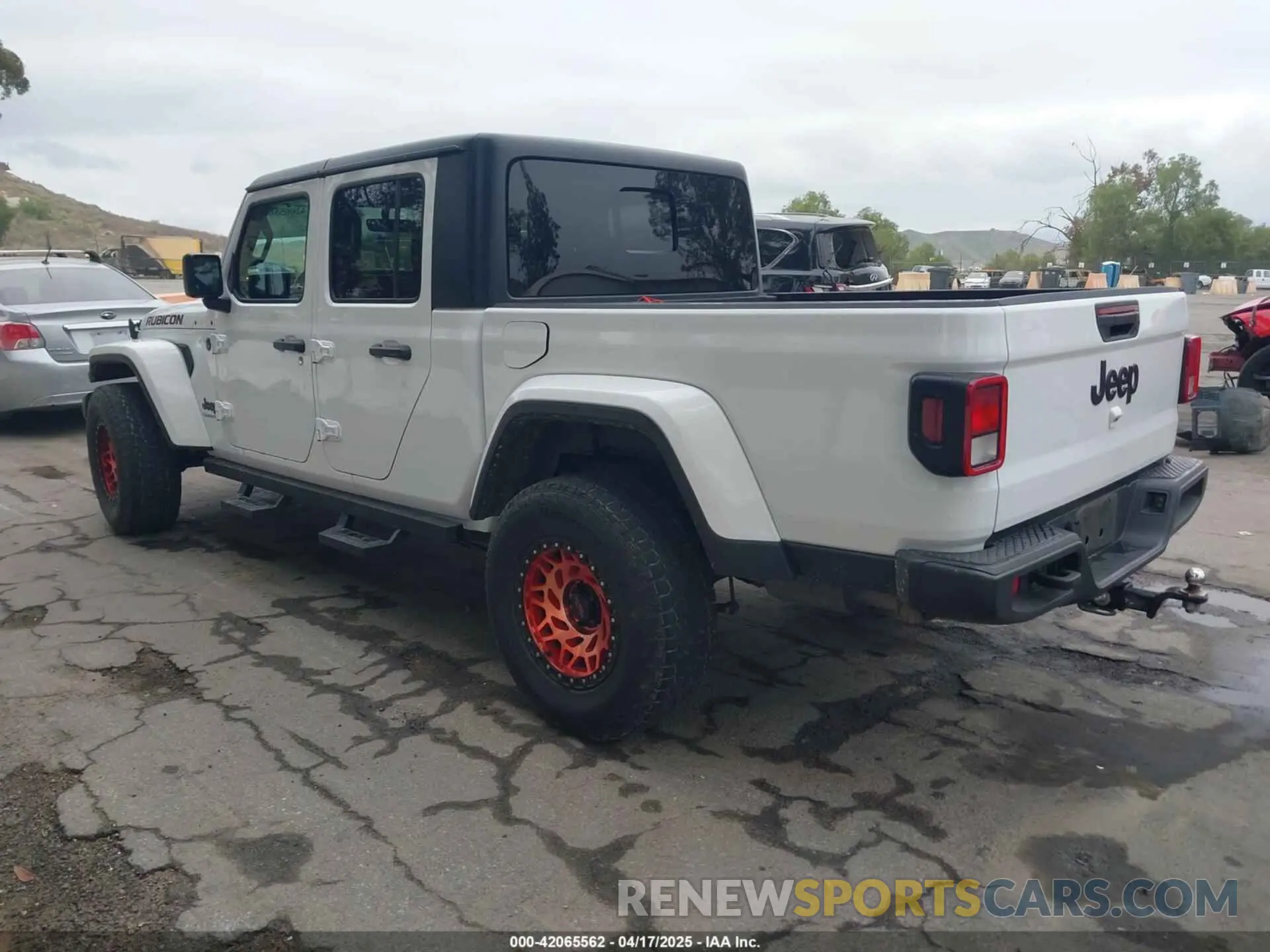 3 Фотография поврежденного автомобиля 1C6HJTAG1ML572638 JEEP GLADIATOR 2021