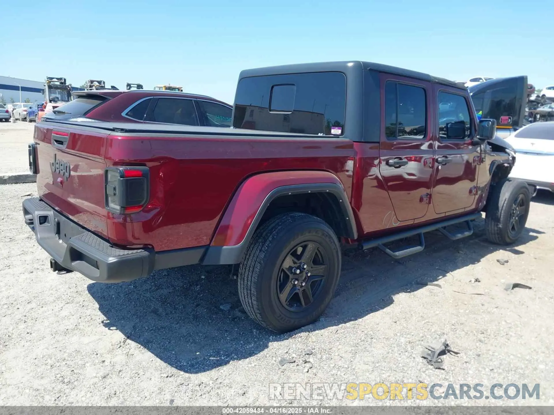 4 Photograph of a damaged car 1C6HJTAG2ML549434 JEEP GLADIATOR 2021