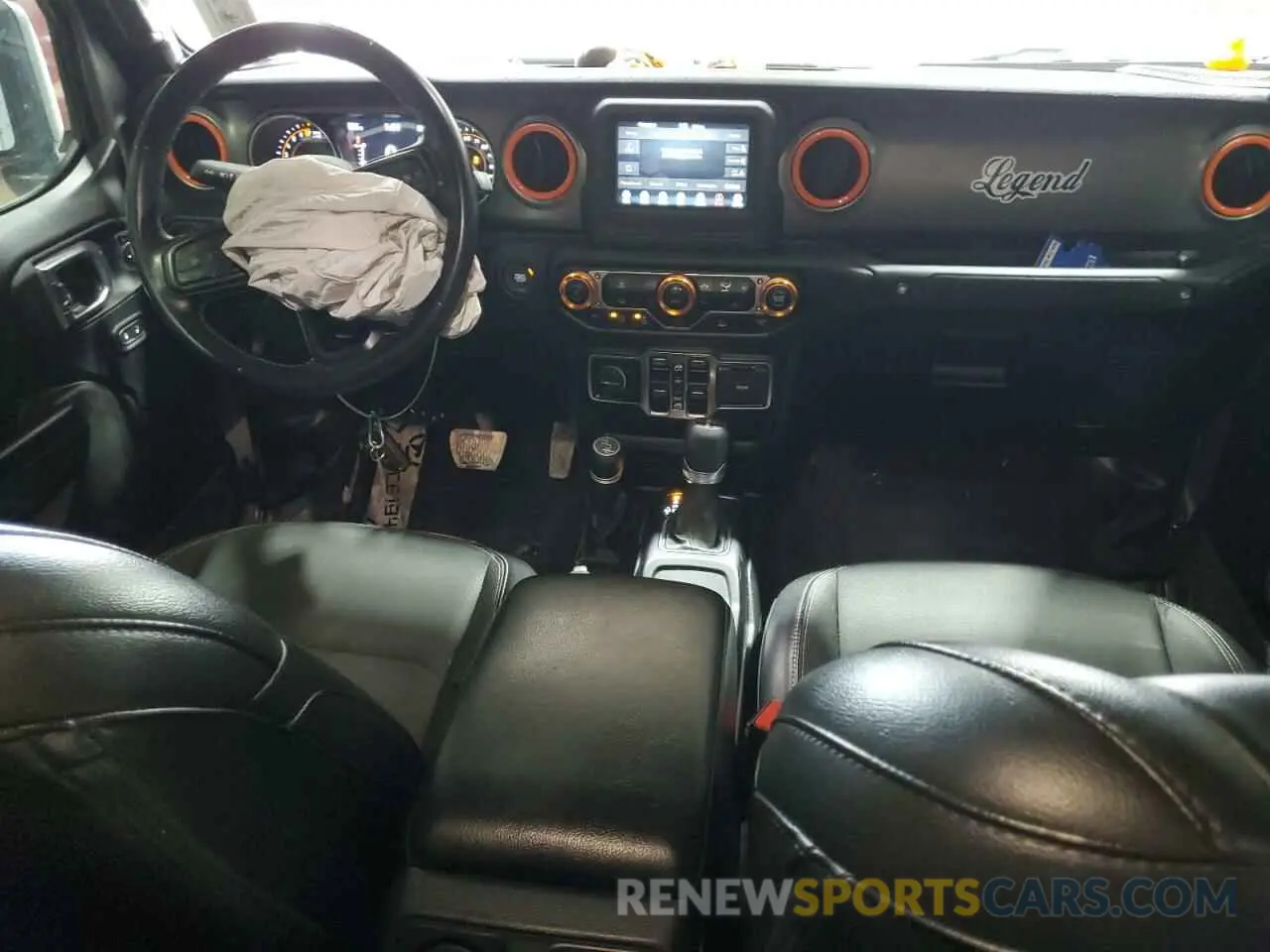 8 Фотография поврежденного автомобиля 1C6HJTAG2ML579159 JEEP GLADIATOR 2021
