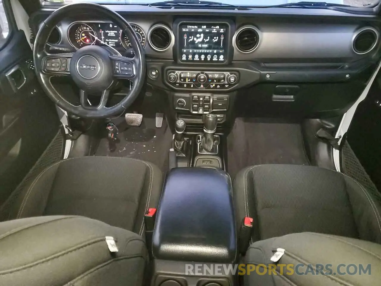 8 Photograph of a damaged car 1C6HJTAG4ML515902 JEEP GLADIATOR 2021