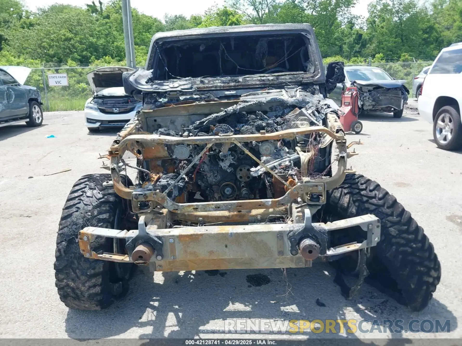 6 Фотография поврежденного автомобиля 1C6HJTAG4ML549497 JEEP GLADIATOR 2021