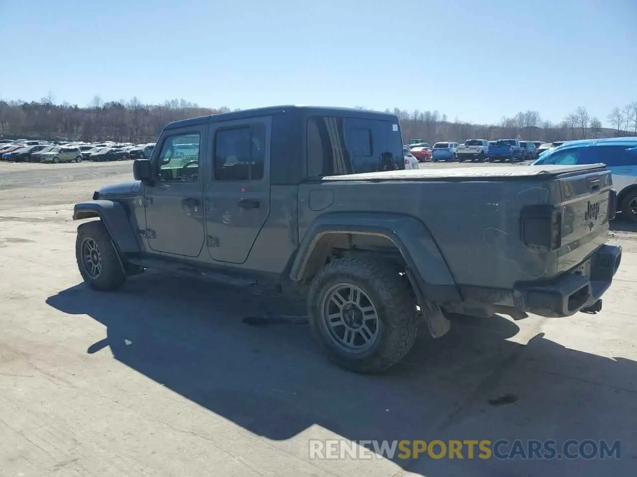 2 Photograph of a damaged car 1C6HJTAG5ML531803 JEEP GLADIATOR 2021