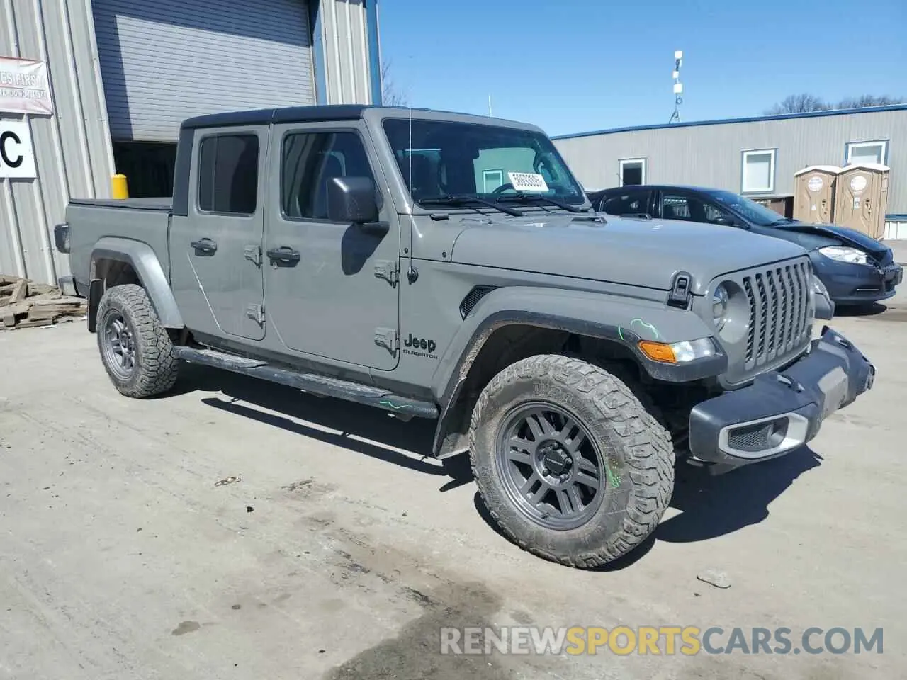 4 Photograph of a damaged car 1C6HJTAG5ML531803 JEEP GLADIATOR 2021