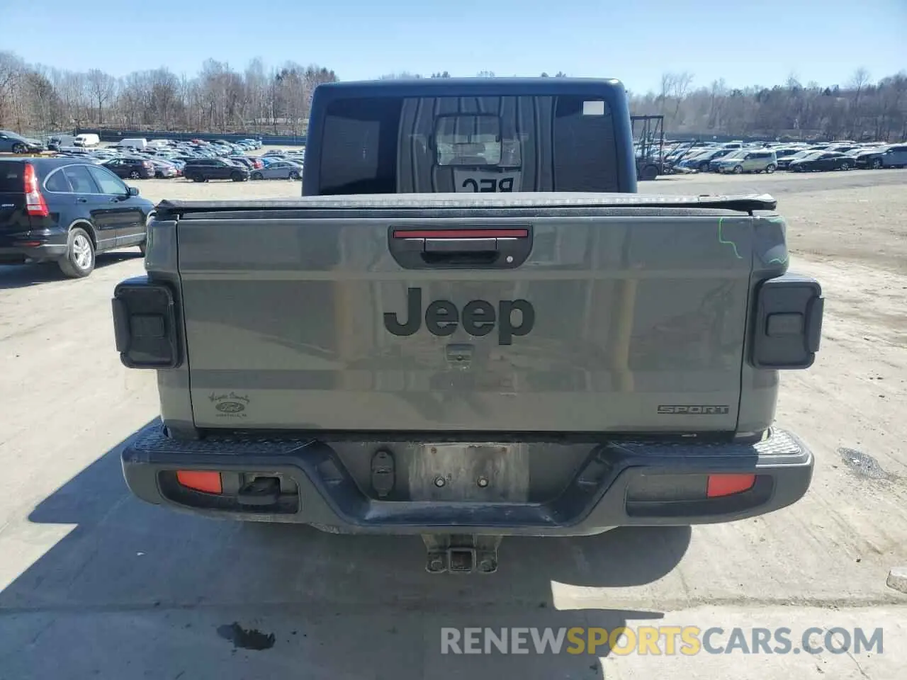 6 Photograph of a damaged car 1C6HJTAG5ML531803 JEEP GLADIATOR 2021