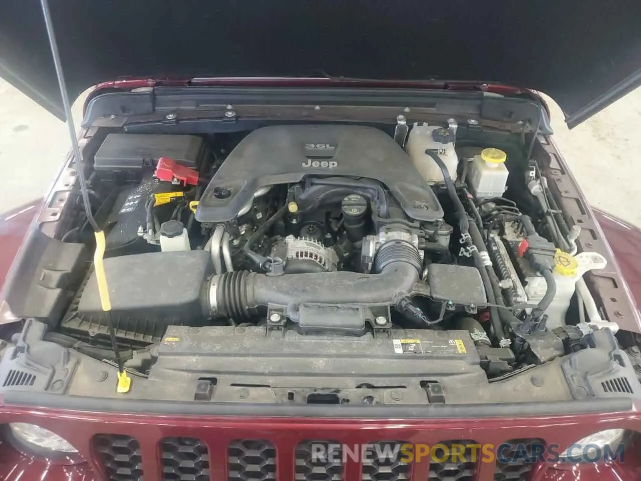 11 Фотография поврежденного автомобиля 1C6HJTAG5ML550870 JEEP GLADIATOR 2021