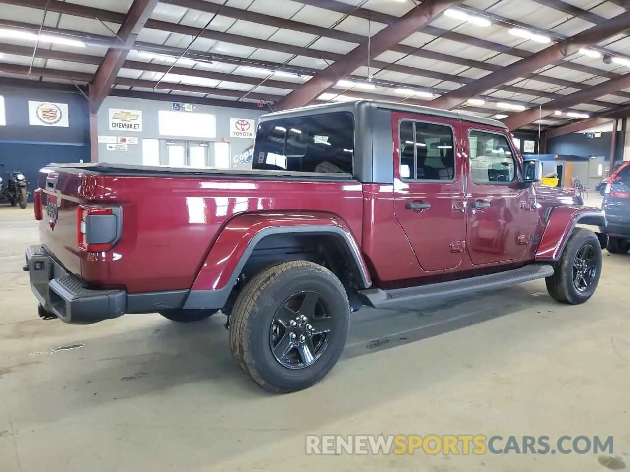 3 Фотография поврежденного автомобиля 1C6HJTAG5ML550870 JEEP GLADIATOR 2021