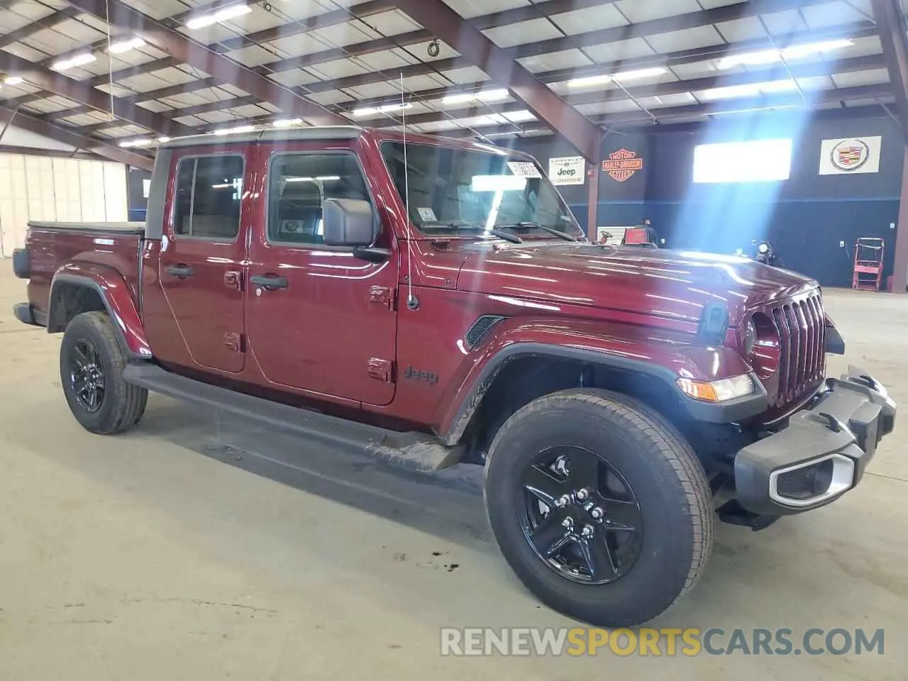 4 Фотография поврежденного автомобиля 1C6HJTAG5ML550870 JEEP GLADIATOR 2021