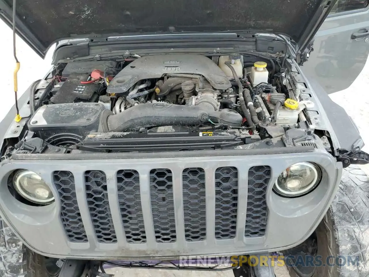 12 Photograph of a damaged car 1C6HJTAG6ML500625 JEEP GLADIATOR 2021