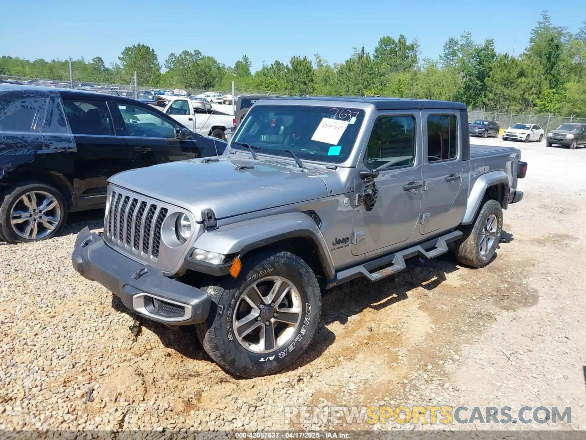 2 Фотография поврежденного автомобиля 1C6HJTAG6ML507039 JEEP GLADIATOR 2021