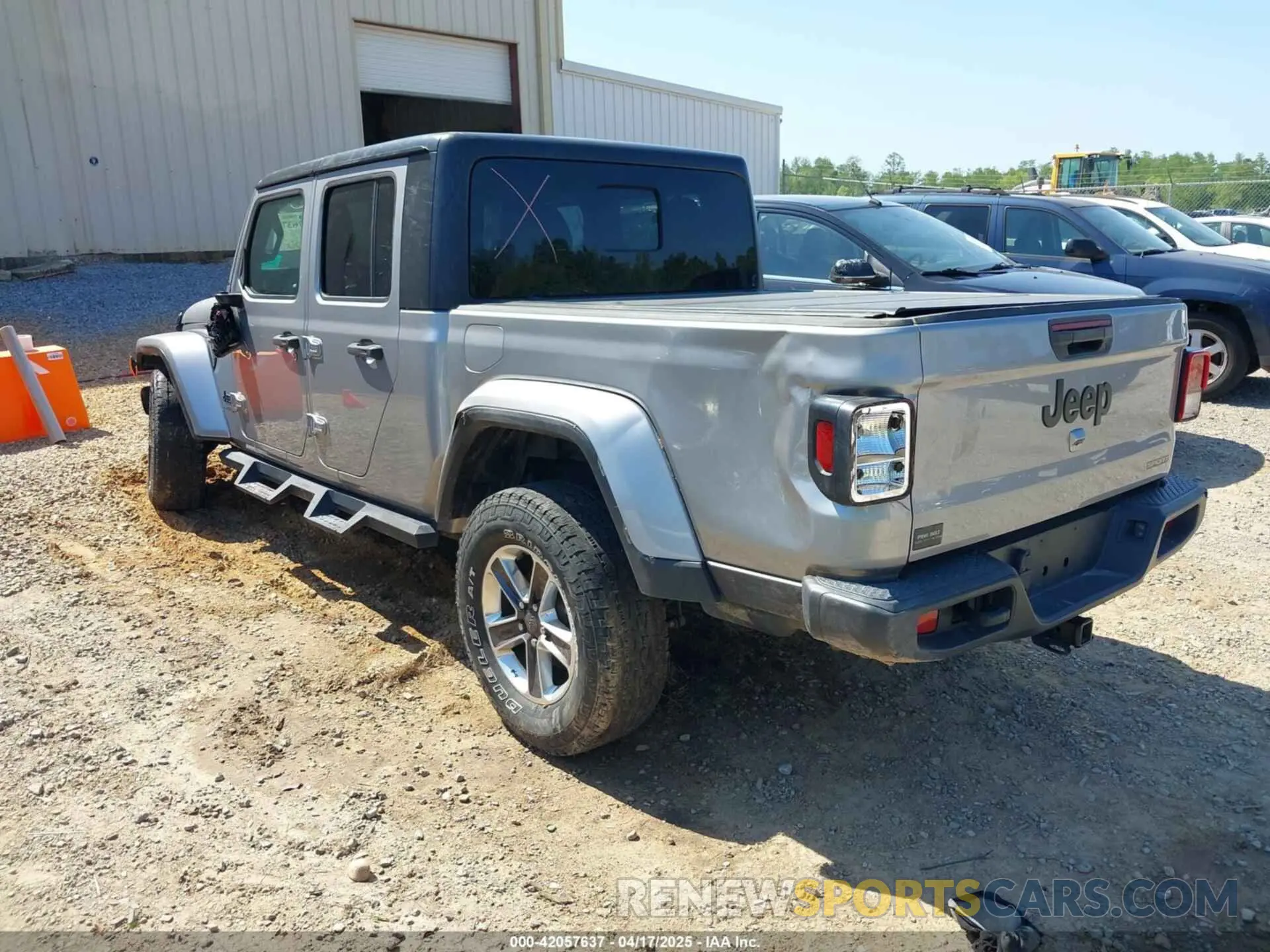 3 Фотография поврежденного автомобиля 1C6HJTAG6ML507039 JEEP GLADIATOR 2021