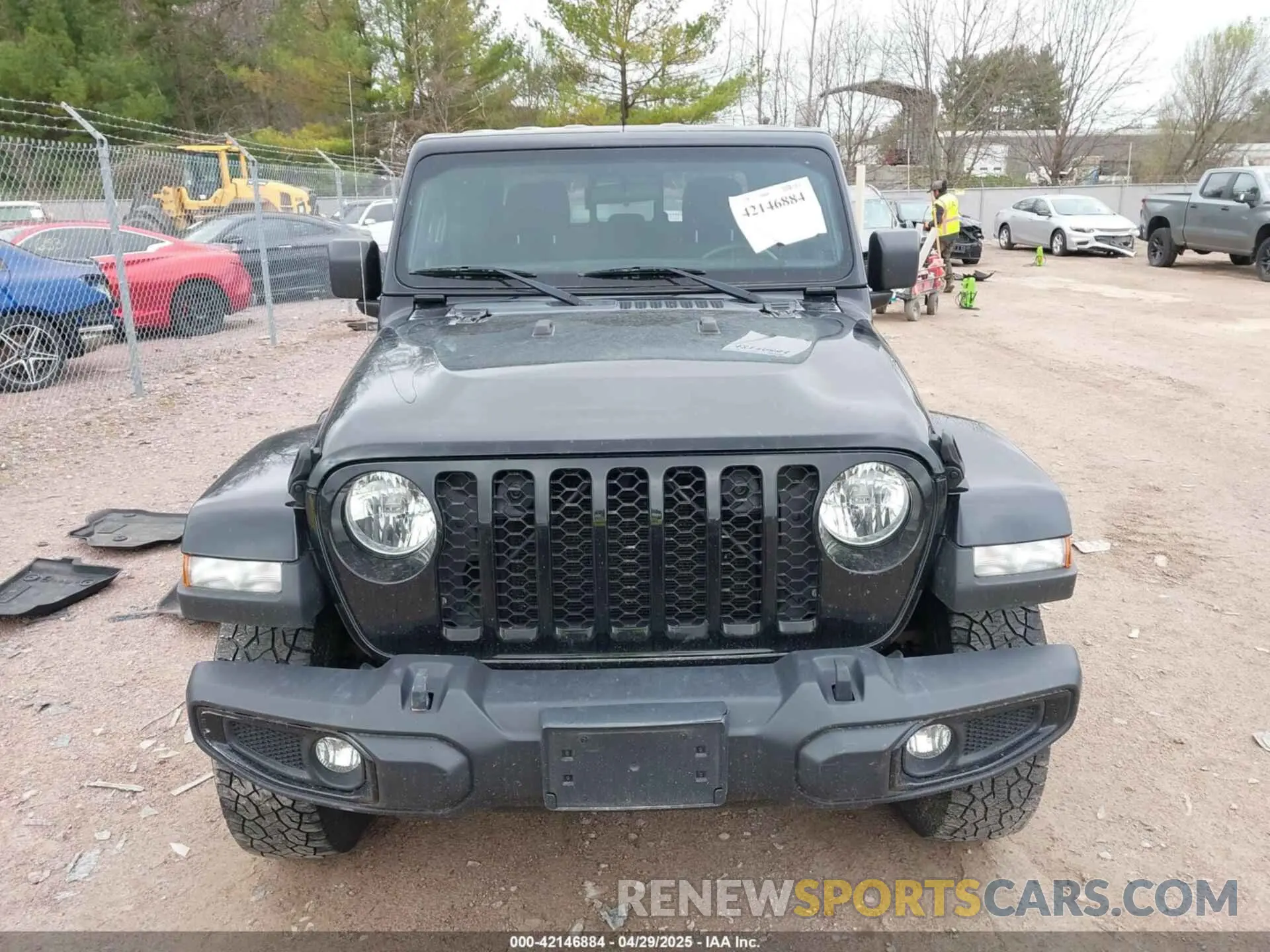 13 Photograph of a damaged car 1C6HJTAG7ML542804 JEEP GLADIATOR 2021