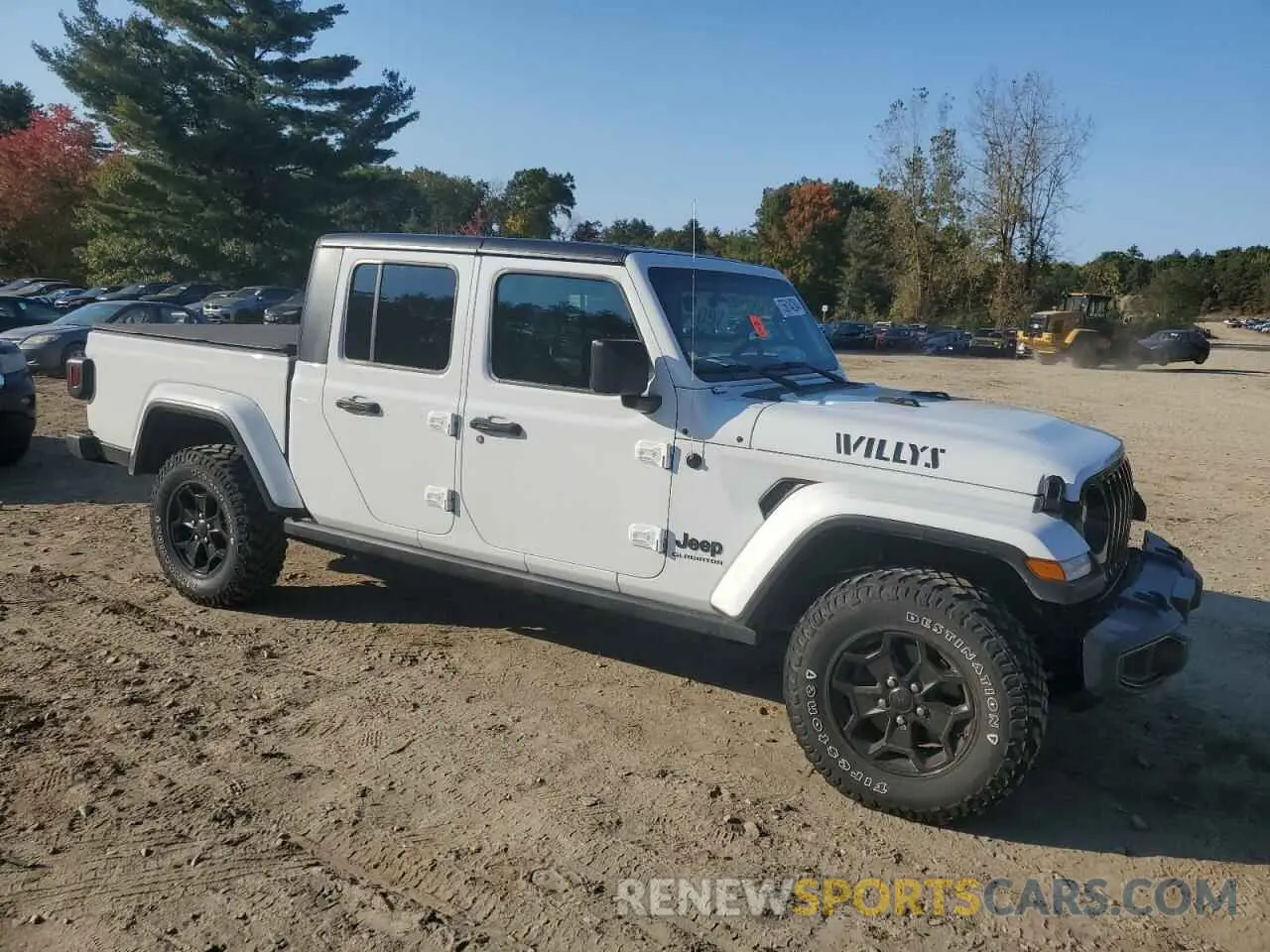 4 Photograph of a damaged car 1C6HJTAG7ML557920 JEEP GLADIATOR 2021