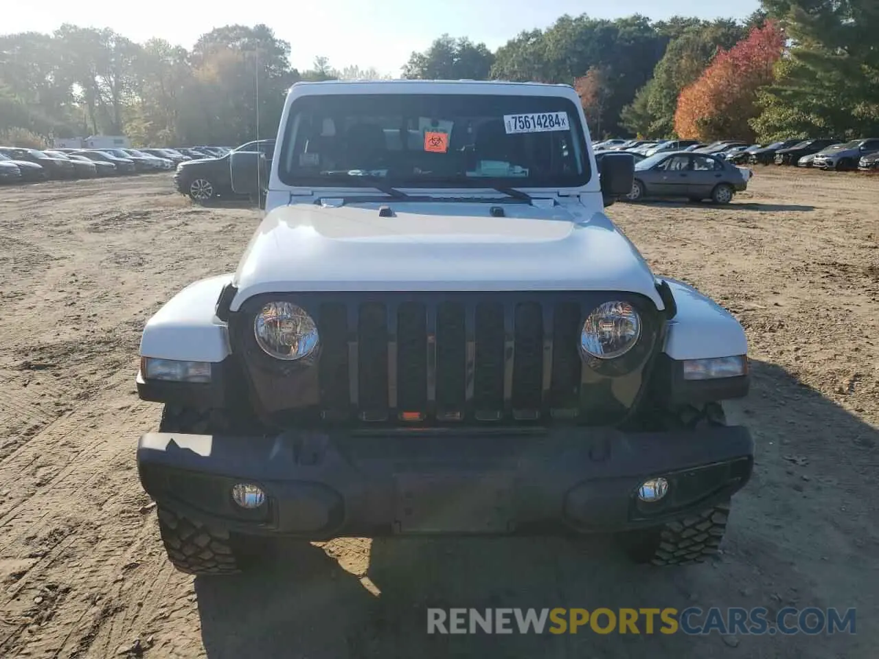 5 Photograph of a damaged car 1C6HJTAG7ML557920 JEEP GLADIATOR 2021