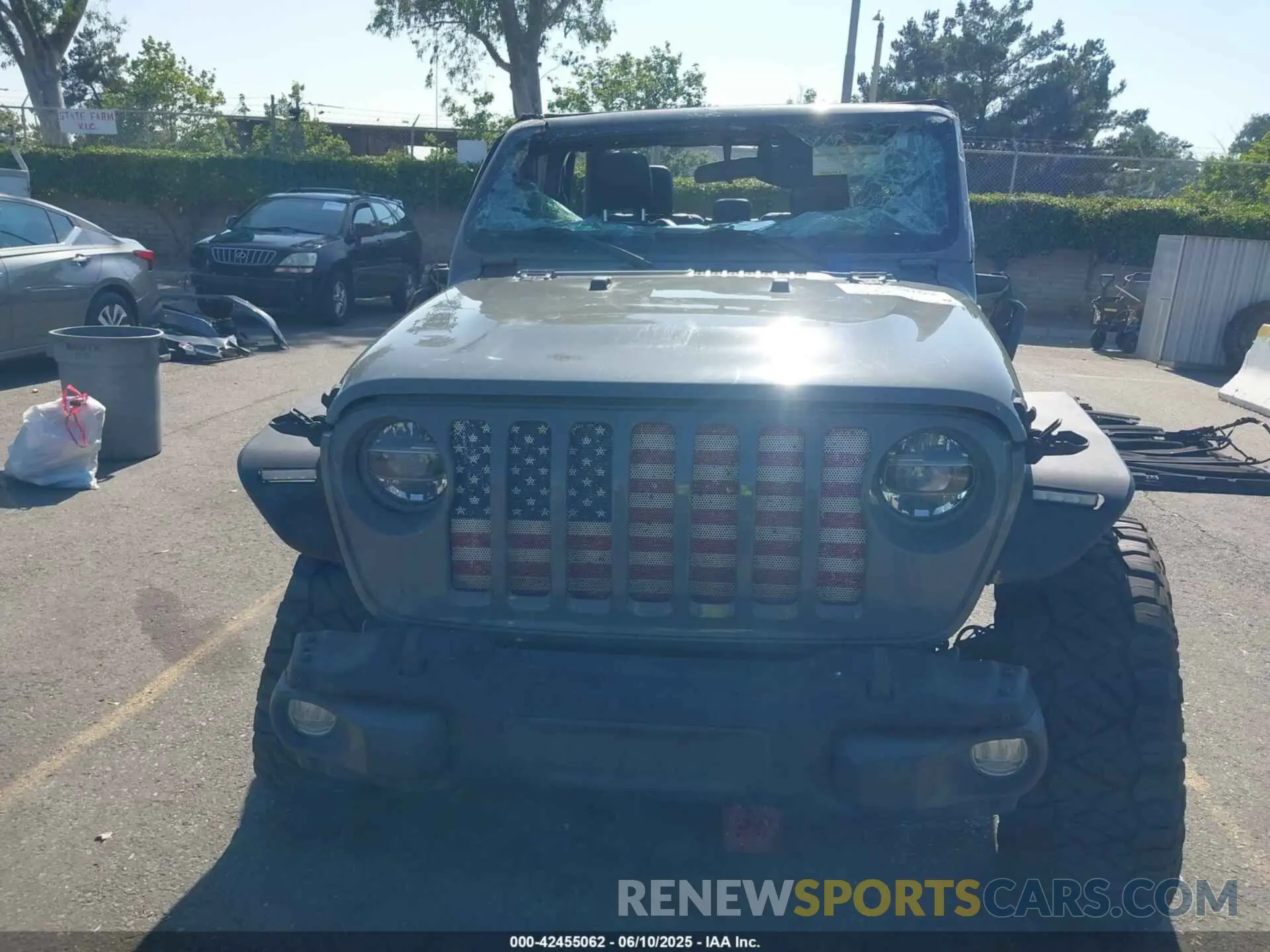 12 Фотография поврежденного автомобиля 1C6HJTAG7ML564981 JEEP GLADIATOR 2021