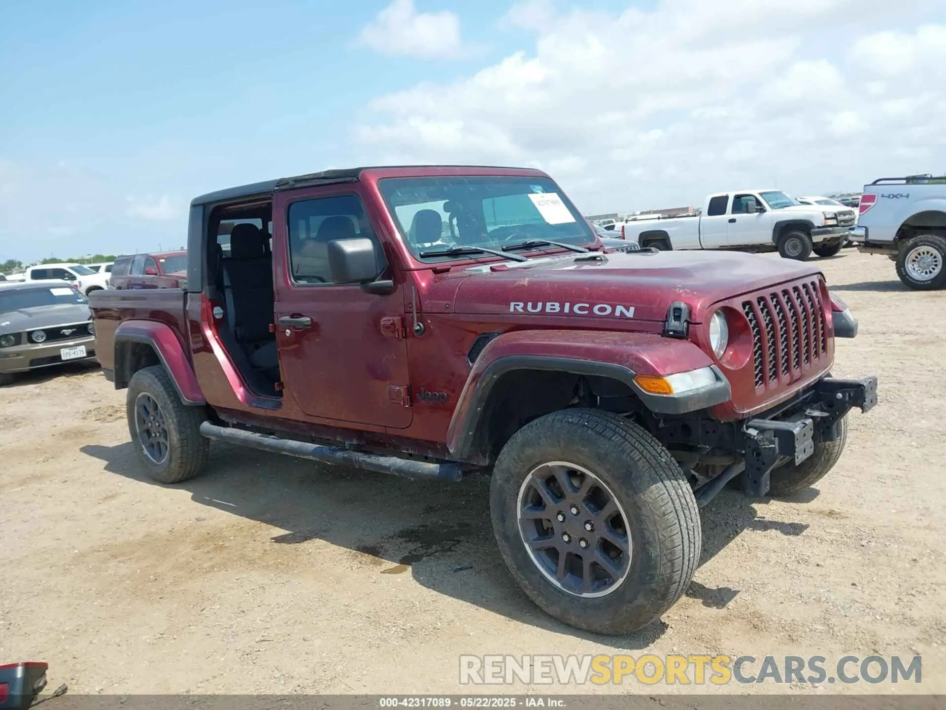 14 Photograph of a damaged car 1C6HJTAG8ML542343 JEEP GLADIATOR 2021