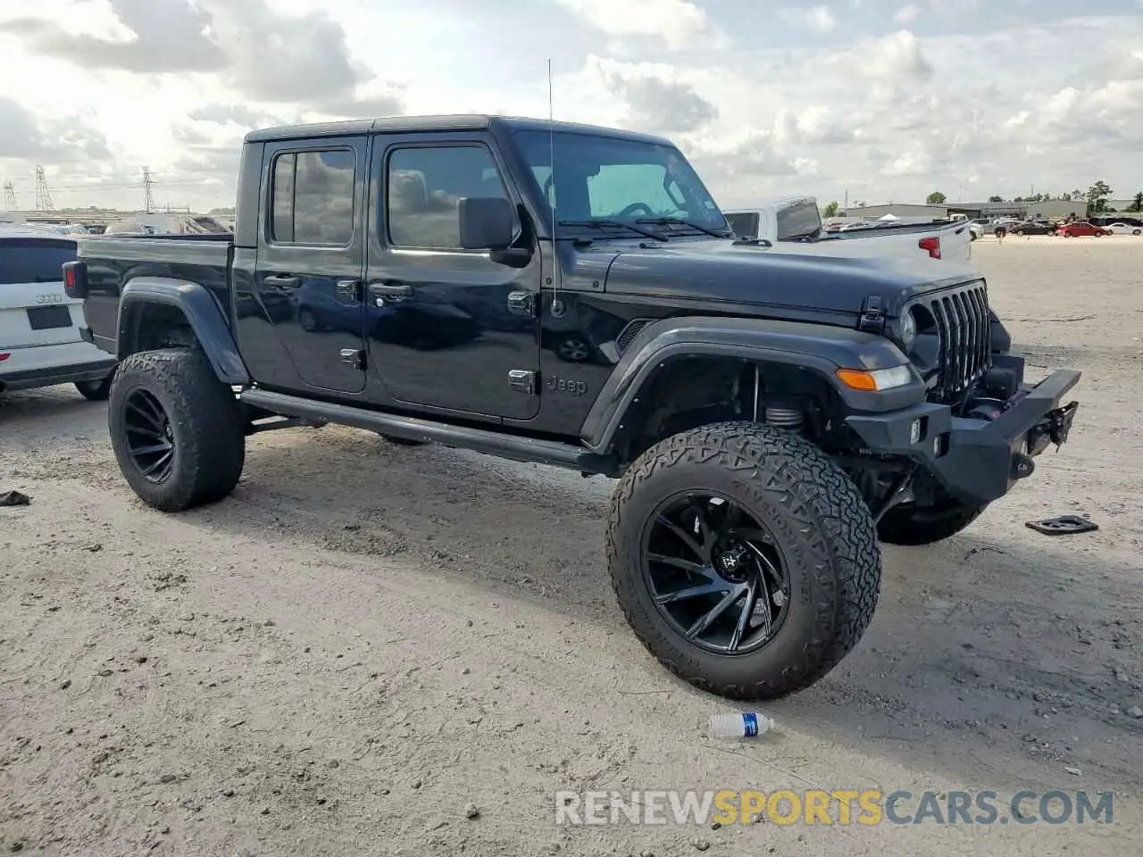 4 Фотография поврежденного автомобиля 1C6HJTAG8ML580882 JEEP GLADIATOR 2021