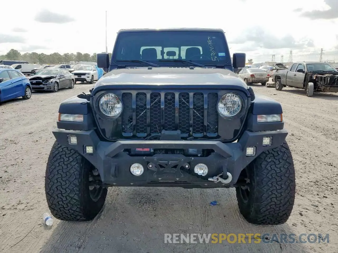 5 Фотография поврежденного автомобиля 1C6HJTAG8ML580882 JEEP GLADIATOR 2021