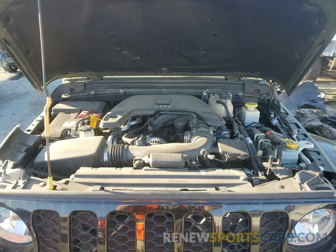 12 Фотография поврежденного автомобиля 1C6HJTAG8ML592059 JEEP GLADIATOR 2021