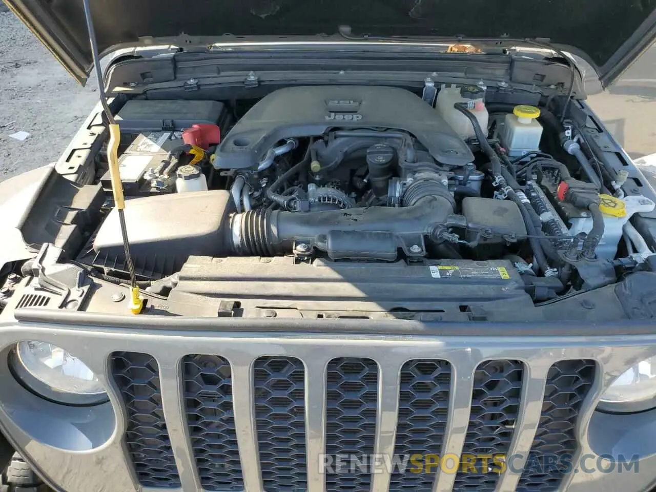 11 Photograph of a damaged car 1C6HJTAG9ML542271 JEEP GLADIATOR 2021