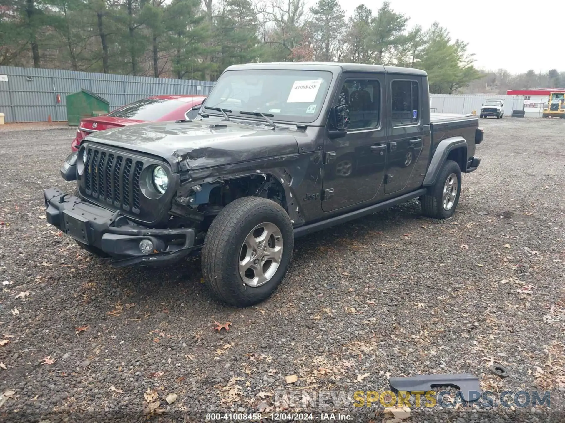 2 Фотография поврежденного автомобиля 1C6HJTAG9ML596170 JEEP GLADIATOR 2021