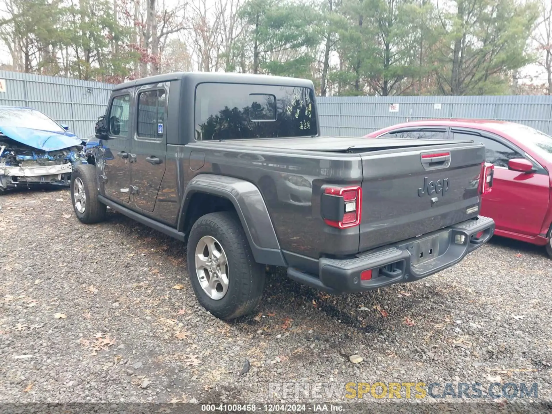3 Фотография поврежденного автомобиля 1C6HJTAG9ML596170 JEEP GLADIATOR 2021