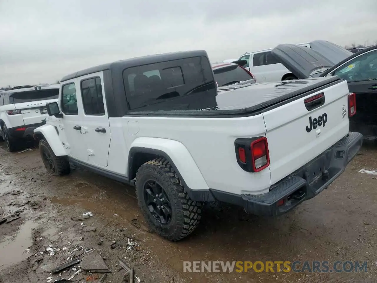 2 Фотография поврежденного автомобиля 1C6HJTAG9ML605725 JEEP GLADIATOR 2021