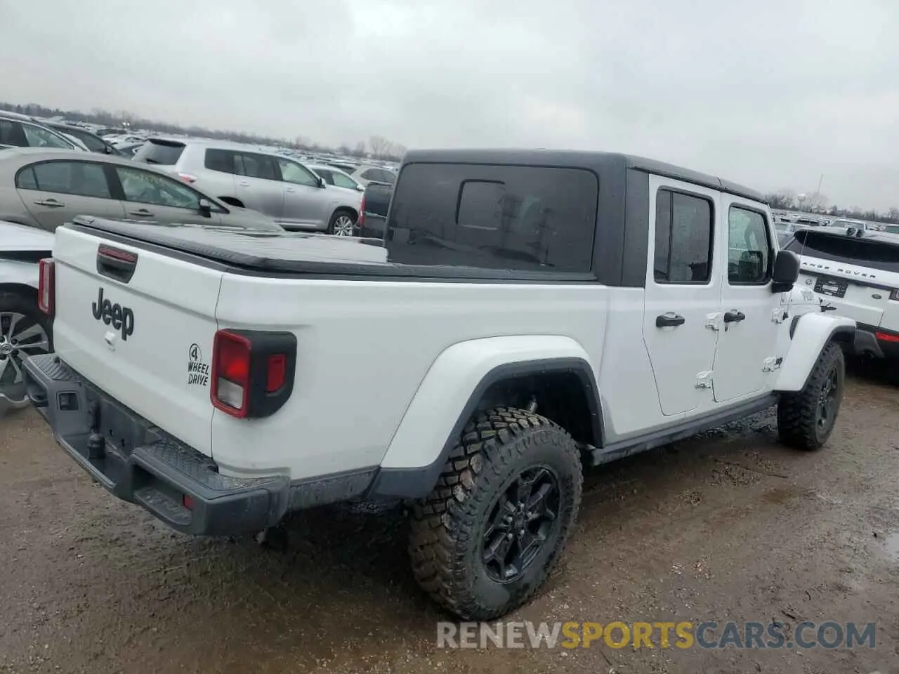 3 Фотография поврежденного автомобиля 1C6HJTAG9ML605725 JEEP GLADIATOR 2021