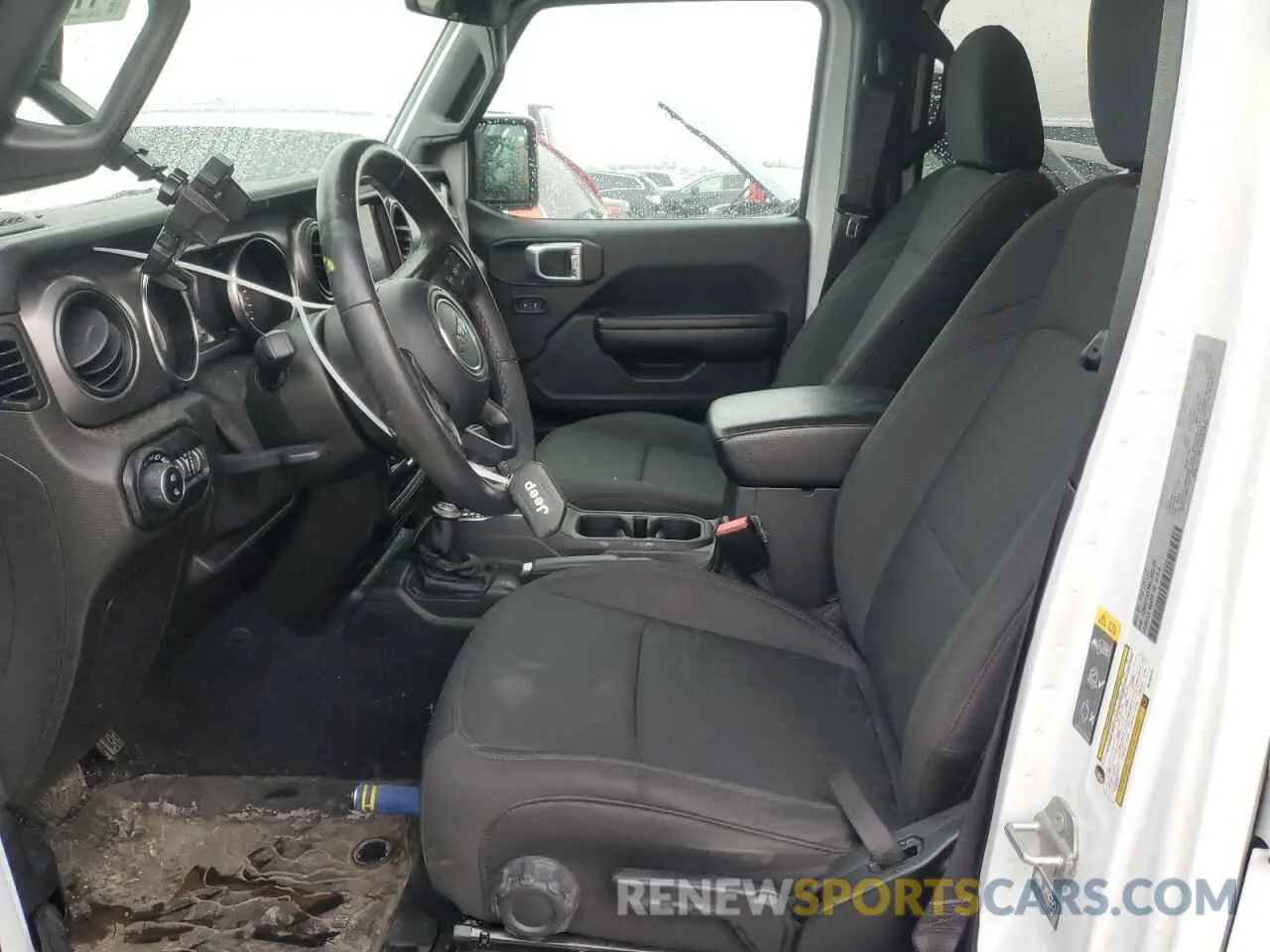 7 Фотография поврежденного автомобиля 1C6HJTAG9ML605725 JEEP GLADIATOR 2021